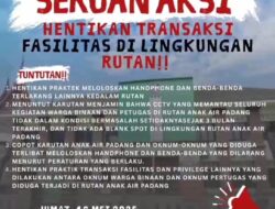 Bersih Bersih Lapas Dan Rutan DPW PERISAI Pertahanan Ideologi sarekat Islam Lakukan Aksi Unjuk Rasa Di Rutan Anak Aia Padang