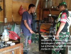 Peran Penting Melalui Pendampingan, Babinsa Melaksanakan komsos di Desa Pedekok