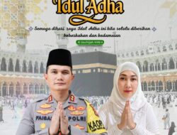 Kepala Kepolisian Resor Pidie Jaya Beserta Staff dan Bhayangkari Mengucapkan Selamat Hari Raya Idul Adha