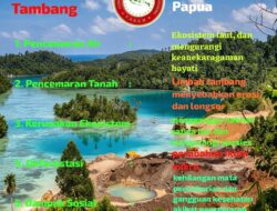 FORUM ALUMNI BADAN EKSEKUTIF MAHASISWA MENOLAK TAMBANG NIKEL DI RAJA AMPAT