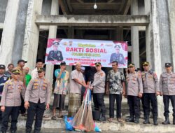 Idul Adha Penuh Makna, Polres Pidie Jaya Gelar Bhakti Sosial Sambut Hari Bhayangkara ke-79