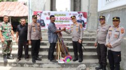 Polres Pidie Jaya Peduli Lingkungan: Bakti Sosial di Masjid Nurul Huda Sambut Hari Bhayangkara ke-79