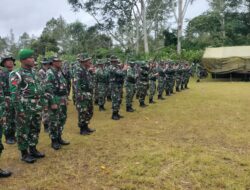 Puluhan Prajurit Kodim 0119/BM, Ikuti Latihan Menembak Senjata Ringan Semester I Tahun 2025