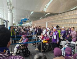 Polda Sumut Kawal Ketat Pemberangkatan Kembali 442 Jemaah Haji dari Bandara Kualanamu Pasca Ancaman Bom