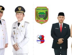 Kepala Inspektorat Empat lawang, Yuliusgiantara, SE MSI dan Nyonya Meliana, SE. Ucapkan Selamat Bupati dan Wakil Bupati Empat Lawang