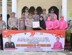 Polres Pidie Jaya Gelar Anjangsana ke Purnawirawan dan Warakawuri dalam Rangka Hari Bhayangkara ke-79