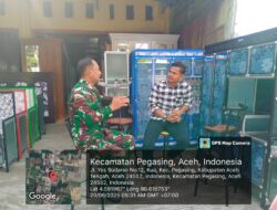Wujud Kepedulian Babinsa Melaksanakan Komsos Bersama Masyarakat Desa Kung