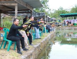 Polres Bener Meriah Gelar Lomba Mancing Meriahkan Hari Bhayangkara Ke-79