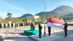 Kodim 0119/Bener Meriah Laksanakan Upacara Bendera Merah Putih