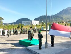 Kodim 0119/Bener Meriah Laksanakan Upacara Bendera Merah Putih