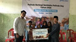 PELINDO Berbagi Sembako Kepada Anak Yatim Memperingati PELINDO Day Tahun 2025