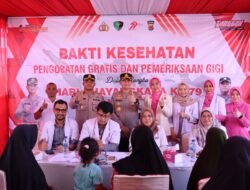 Polres Pidie Jaya Gelar Bakti Kesehatan Gratis, 315 Warga Terima Layanan Medis dan Bansos
