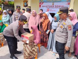 Wujud Kepedulian Polri Dalam Rangka Hari Bhayangkara Ke-79, Kapolres Bener Meriah Serahkan Bantuan Sosial Untuk Masyarakat Kurang Mampu