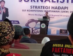 Peluhan Wartawan Ikut Pelatihan Jurnalis Strategi Hadapi Uji Kompetensi ( UKW)2025