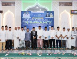 Sambut 1 Muharram 1447 H, Kapolres Pidie Jaya dan Forkopimda Pererat Ukhwah Lewat Doa Bersama