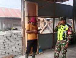 Komsos Sarana Silaturahmi Babinsa Di Wilayah Binaan