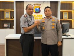 Koordinasi yang Efektif ,Kalapas Pamekasan Kembali Kunjungi Polres Pamekasan