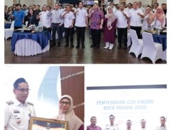 PT PELINDO Regional 1 Menerima CSR Award dari Wali Kota Medan