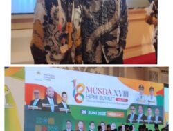 Dian Iskandar Nasution atau yang akrab disapa Cliffs,Resmi Menjabat Ketua HIPMI Sumut Periode 2025- 2028