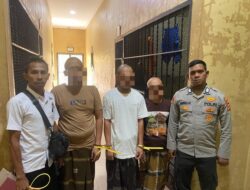 Berkas Lengkap, Tiga Tersangka Pencurian dan Penadahan Diserahkan Polsek Meureudu Polres Pidie Jaya ke Kejari