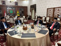 Di Tengah Peringatan Hari Bhayangkara, Kalapas Pamekasan Lakukan Koordinasi dengan Bupati Pamekasan