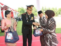 Peringati Hari Bhayangkara Ke 79 Polres Binjai Meriahkan Lapangan Swadiri Desa Tandem Hilir