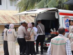 Polres Pidie Jaya Kawal Kepulangan 164 Jamaah Haji dengan Pengamanan Humanis dan Profesional