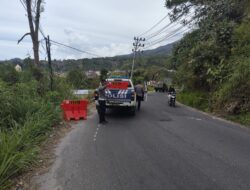 Hati Hati Ada Penyempitan Jalan, Bahaya Bagi Pengendara