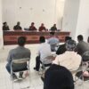 Babinsa Hadiri Rapat Penertiban Cangkul Padang