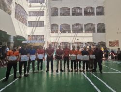 Semarak Penutupan Karutan Cup 2025, WBP Rutan Labuhan Deli Raih Penghargaan