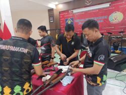 Tingkatkan Kesiapsiagaan, Lapas Pamekasan Lakukan Perawatan Rutin Senjata Api