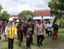 Wakapolres Pidie Jaya Hadiri dan Pastikan Keamanan Kunjungan Wamen PUPR di Lokasi Pendidikan