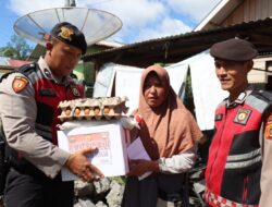 Jumat Curhat, Polres Aceh Tengah Hadirkan Solusi dan Salurkan Bantuan Sembako