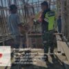 Wujud Kepedulian Babinsa Melaksanakan Bhakti Bersama Masyarakat Desa Alur Badak