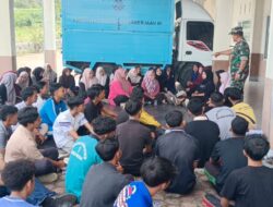 Danramil 02/Wps Berikan Pembekalan Kedisiplinan kepada Siswa/i BLK