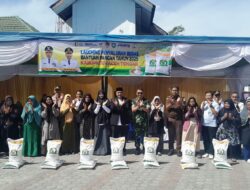Dandim 0106/Ateng Bersama Wakil Bupati Aceh Tengah Menghadiri Launching Penyaluran Bantuan
