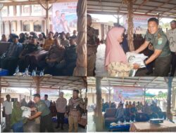 TNI dan BULOG Bersinergi Wujudkan Swasembada Pangan Lewat Gerakan Pangan Murah Beras SPHP dan Penyaluran Bantuan Pangan