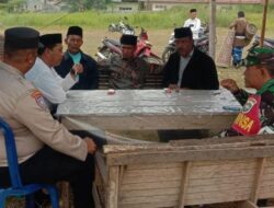 Cegah Karhutla, Babinsa dan Bhabinkamtibmas Ingatkan Warga Waspada di Musim Kemarau