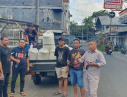 Kasus Pencurian Beras di Truk Kota Bitung, Polisi Berhasil Amankan Barang Bukti