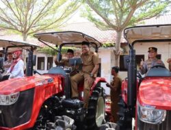 Kapolres dan Forkopimda Hadiri Penyerahan 16 Alsintan, Dorong Ketahanan Pangan Berkelanjutan di Pidie Jaya