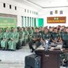 Puluhan Prajurit Kodim 0119/BM Dan Persit KCK Cabang XXV Ikuti Penyuluhan Hukum