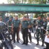 Kendaraan Dinas Kodim 0106/Aceh Tengah Diperiksa Oleh Wasgiatlog Bidang Alpal Dam IM