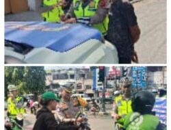 Polda Sumut tindak 1.423 pelanggaran lalu lintas hari pertama Operasi Patuh Toba 2025