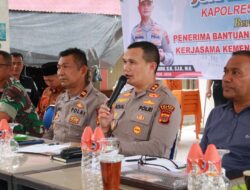 Jumat Curhat Kapolres Pidie Jaya: Dialog Interaktif Bersama Petani Penerima Bantuan Jagung Hibrida