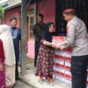 Polres Bener Meriah Salurkan Puluhan Bantuan Sosial untuk Warga Desa Jamur Atu, Kecamatan Mesidah