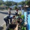 Sambut HUT ke-80 RI, Babinsa Koramil 03/TG Gelar Gotong Royong Massal Bersama Pemkab Bener Meriah