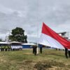 Bendera Merah Putih, 4×8 Meter Berkibar Di Kecamatan Timang Gajah