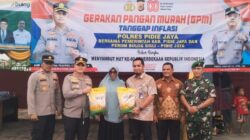4 Ton Beras untuk Rakyat: Polres Pidie Jaya Gelar GPM Sambut HUT ke-80 RI di Jangka Buya