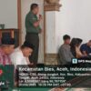 Babinsa Laksanakan Komsos Bersama Masyarakat Desa Atang Jungket, Sampaikan Program Ketahanan Pangan