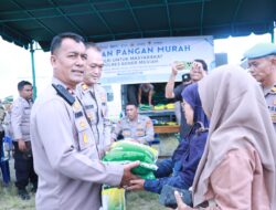 Polres Bener Meriah Gelar Gerakan Pangan Murah di Kecamatan Bukit 4 Ton Beras Murah Habis Terjual dalam Satu Jam